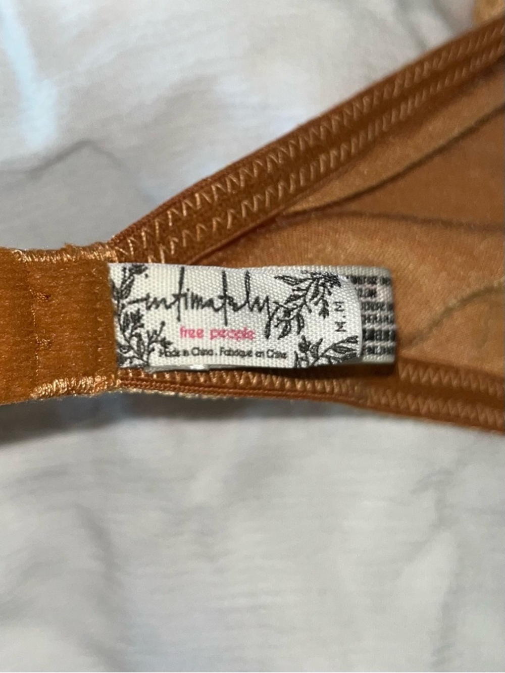 Free People Velvet Lace Bralette - Picture 4 of 4